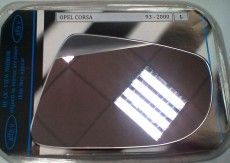Стъкло за странично ляво огледало,за OPEL CORSA 93-00г.
Цена-12лв.